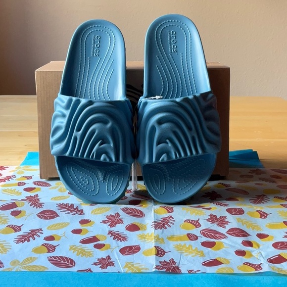 💙 SALEHE BEMBURY X CROCS THE POLLEX SLIDE  💙 NWT 💙 - Picture 6 of 16